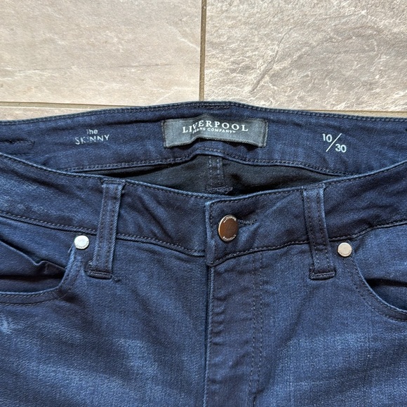 Liverpool Women's Dark Blue Skinny Jeans - Picture 3 of 3